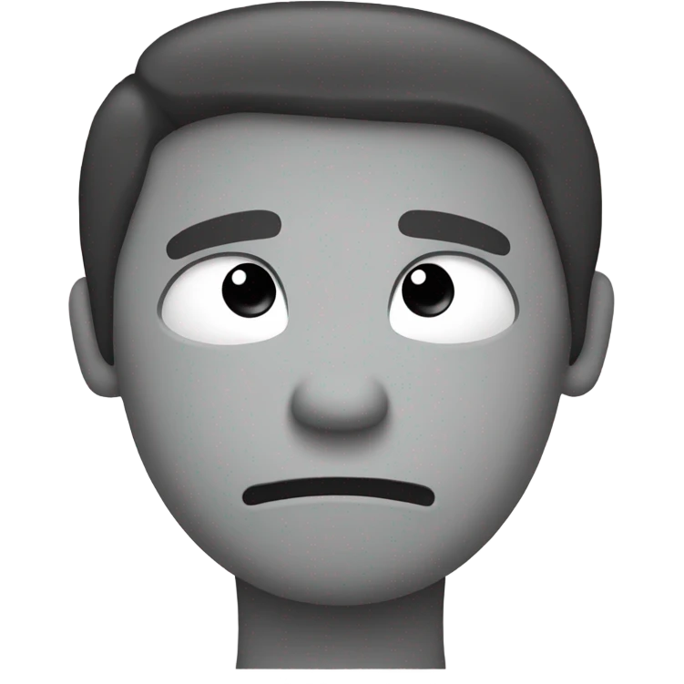 Crossed arms with a frown face emoji