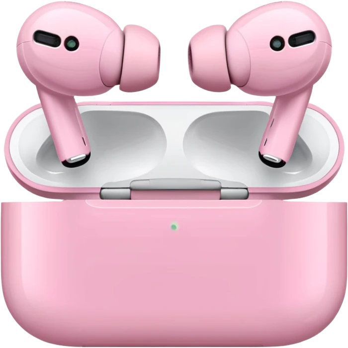 AirPods Pro pink emoji