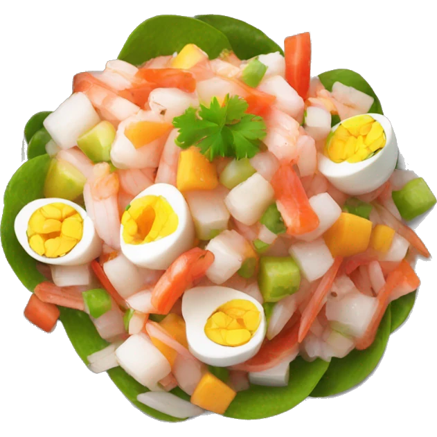 Ceviche peruano emoji
