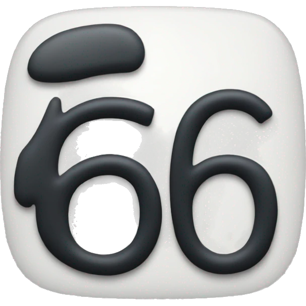 the numbers 660 emoji
