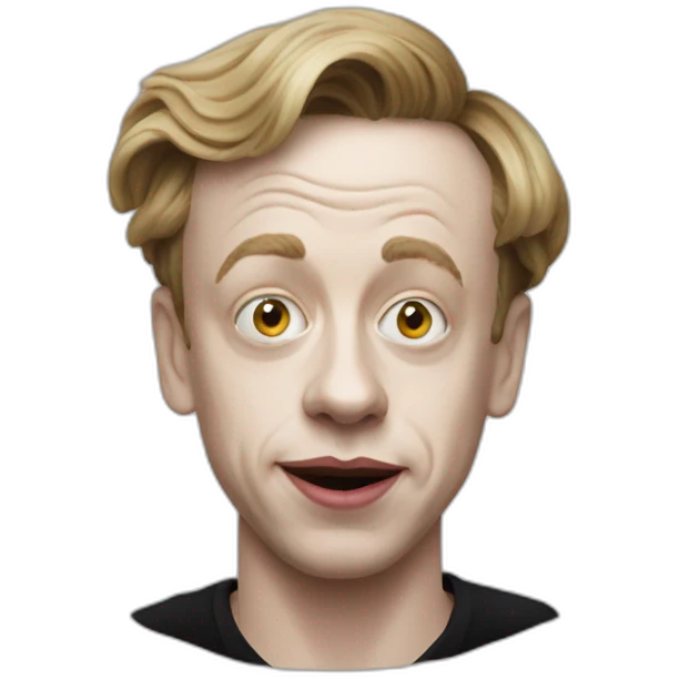 Owen Jones is a French mime emoji