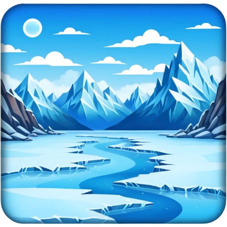 frozen land emoji