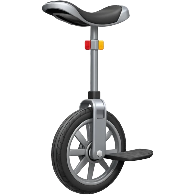 an emoji of an elctronic unicycle in a format 128 pixel by 128 pixels emoji