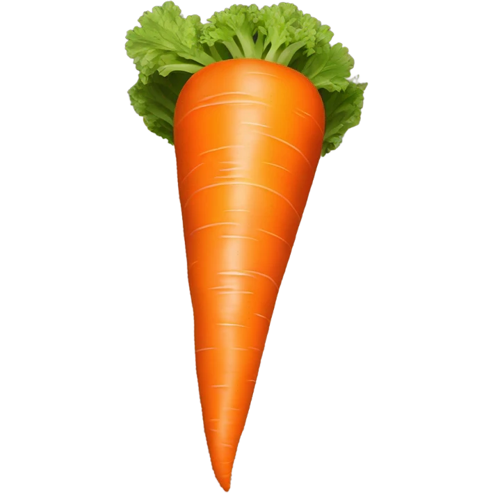 Carrot with a maga hat emoji