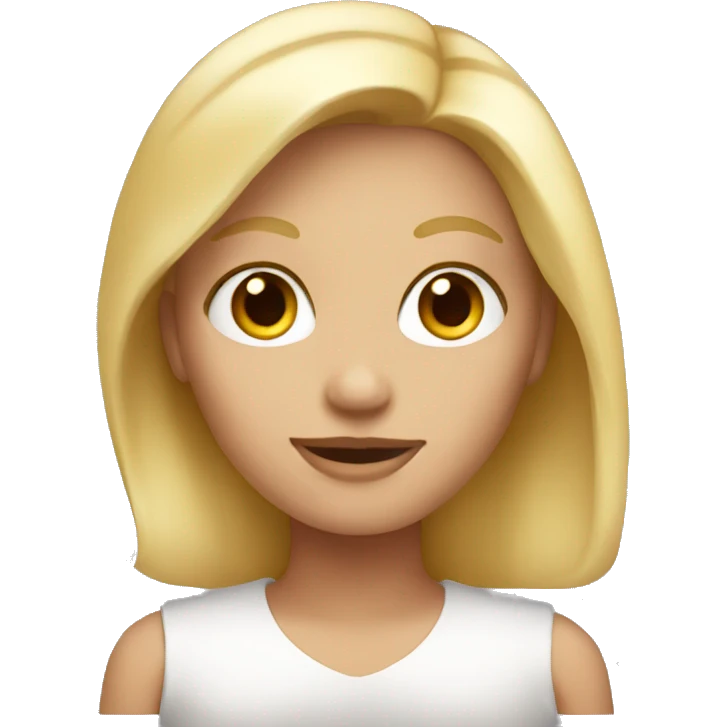 Blonde emoji
