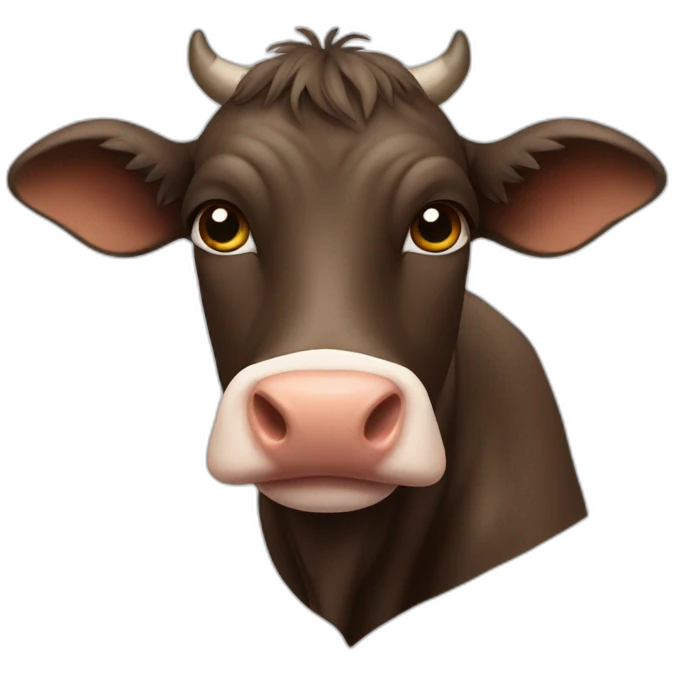 Cow, Angus emoji
