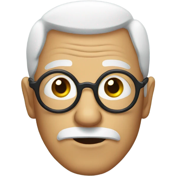 Old man with an eye patch emoji