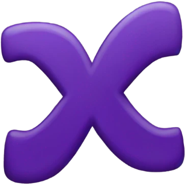 Dark purple check mark emoji