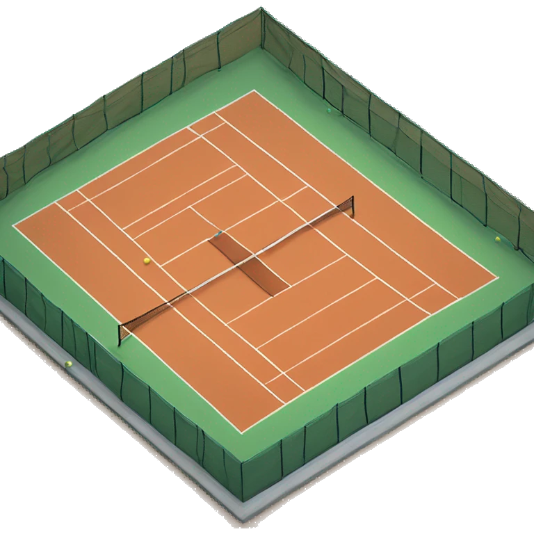Tennis Court emoji