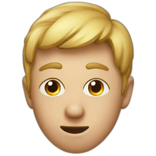 Running nose emoji