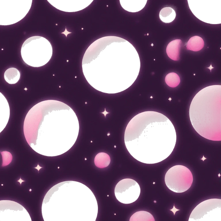 Pink moon emoji