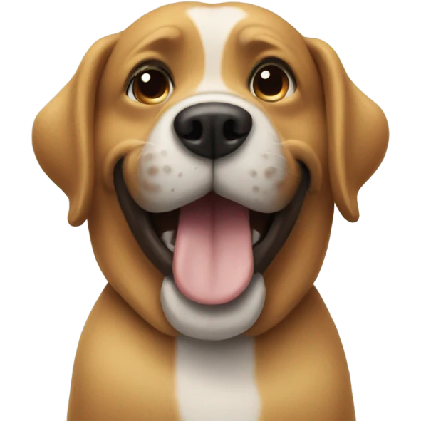 Dog giving thumbs up  emoji
