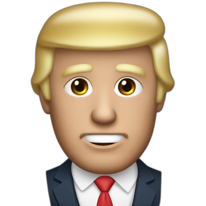 trump hold the number 50 emoji