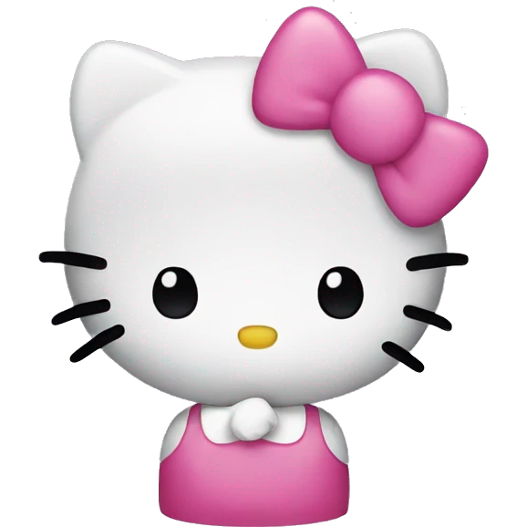 Hello kitty emoji
