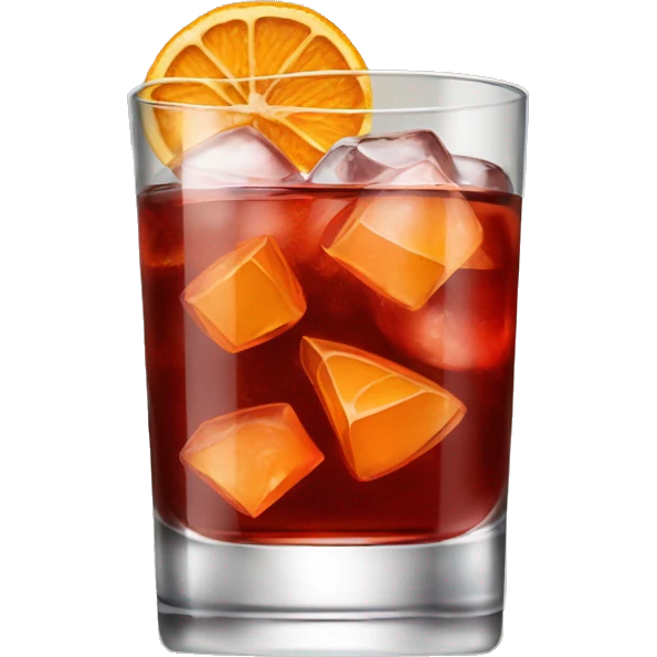  Negroni cocktail  emoji