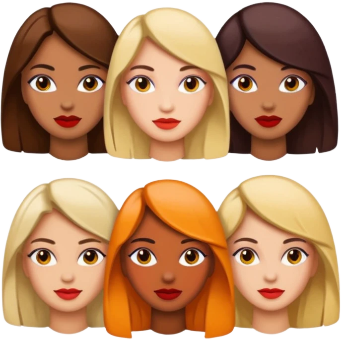 STICKER ART PAINTING WOMEN emoji