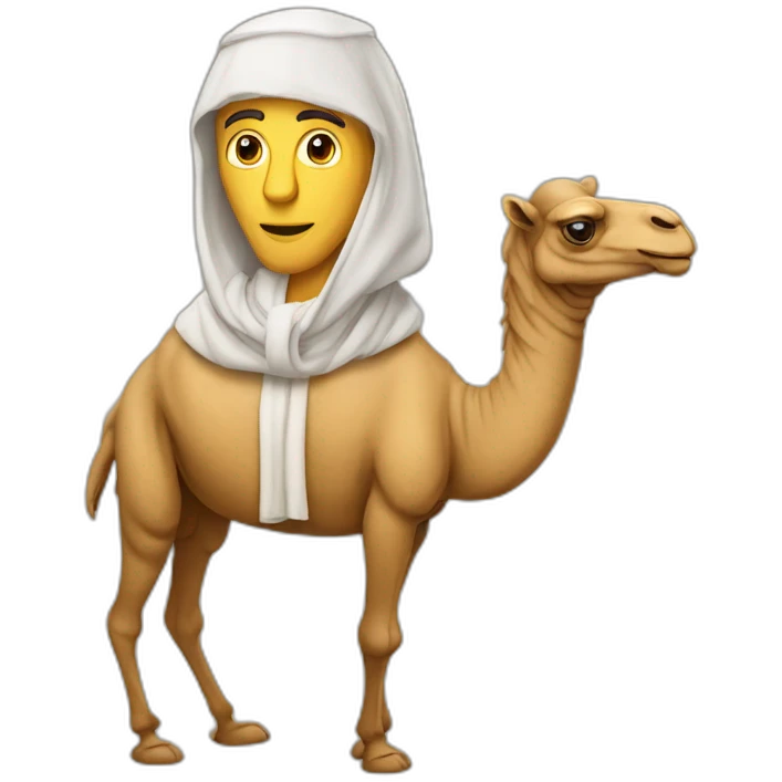 scholar dromedary emoji