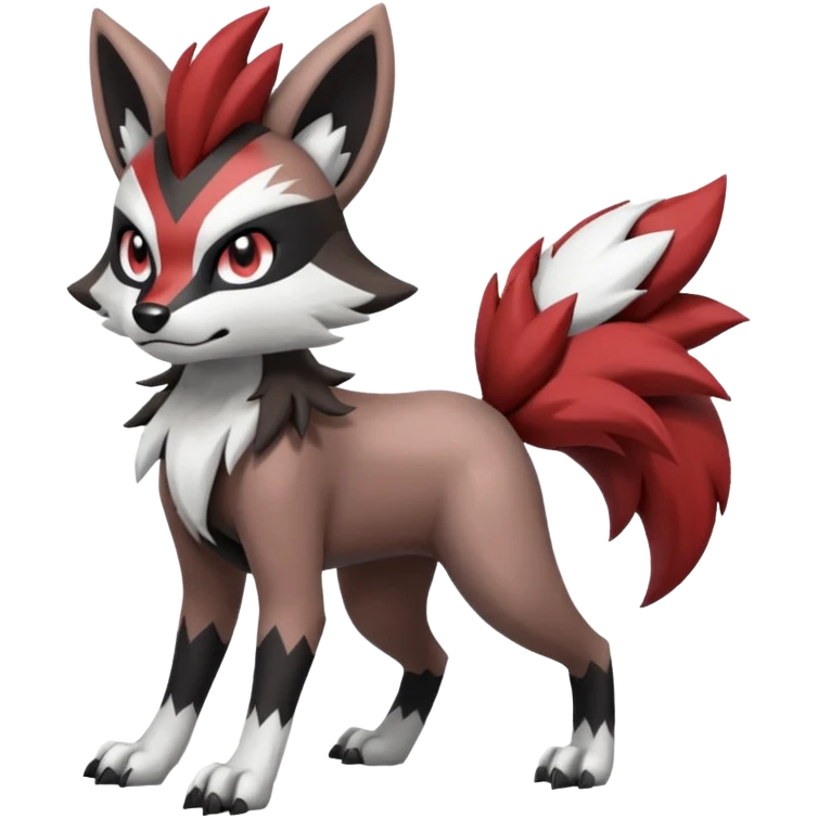 Meloetta-Obstagoon-Lycanroc-Pokémon-Fakémon-fusion-hybrid-creature emoji
