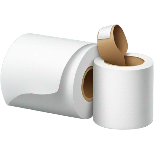 oil bottle and Toilet paper roll emoji