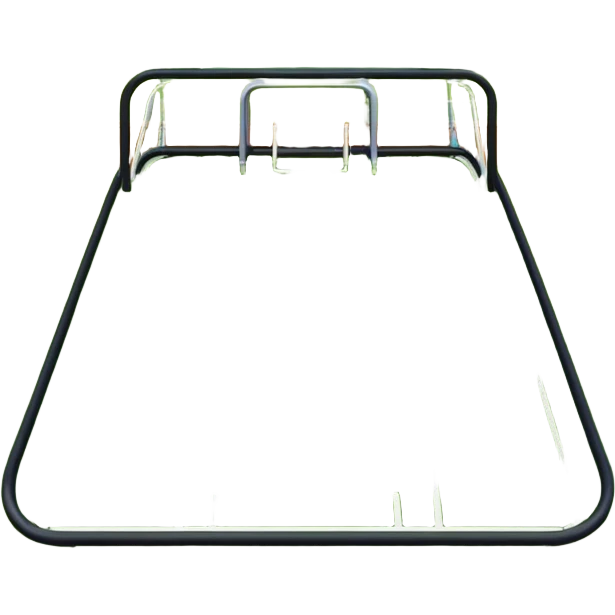 a playground with a soccer field emoji