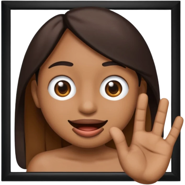 Tourne cet emoji 🤜 de -90 degrés et met le sur la bouche de cette emoji 😭 emoji