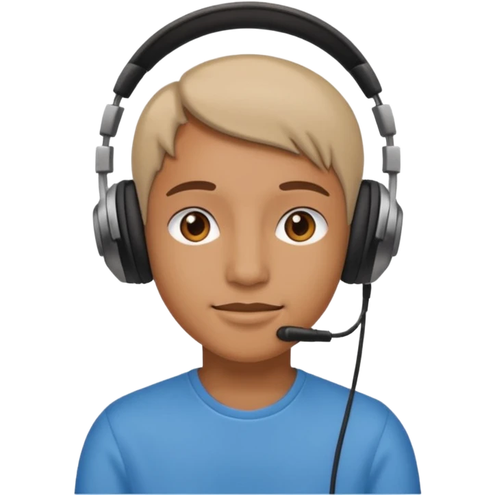 headphone wearer
 emoji