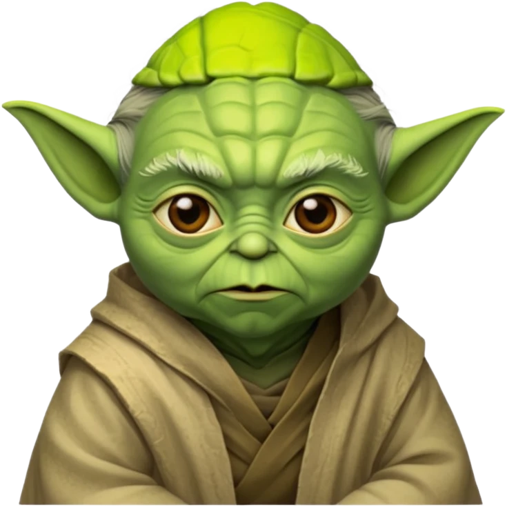 master yoda minimalist emoji