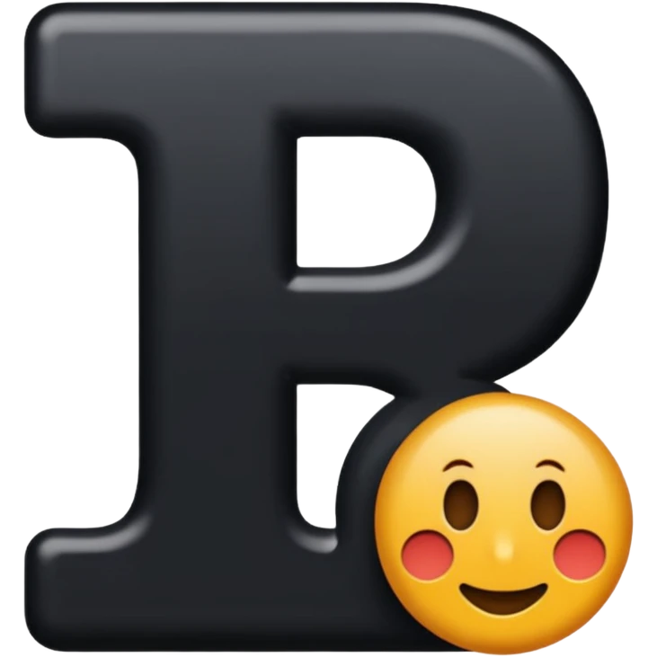 number 1 purple background and black writting emoji