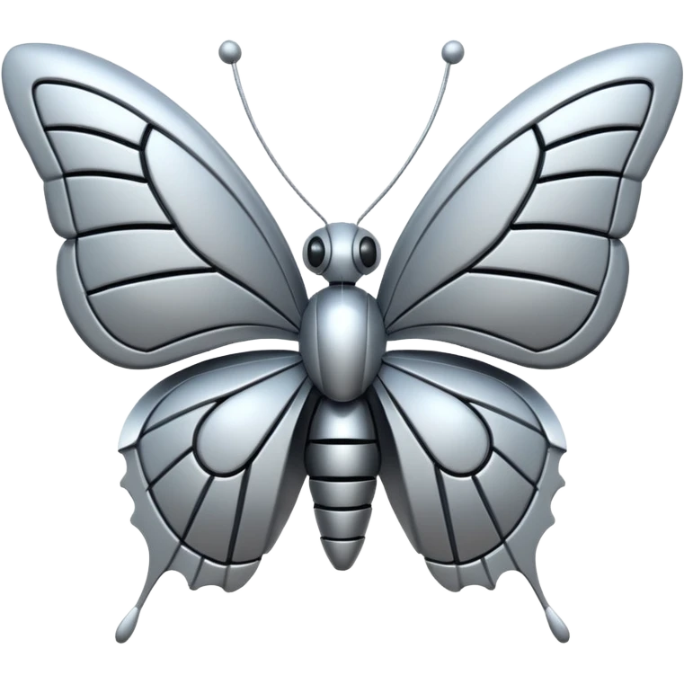robot butterfly head emoji