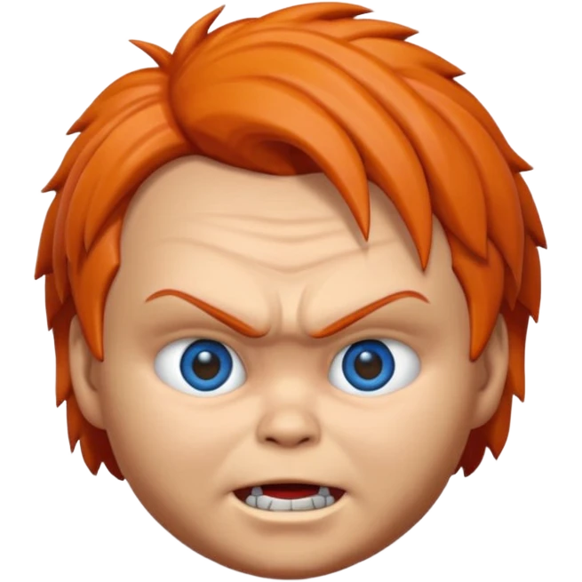 Un emojin de chuky emoji