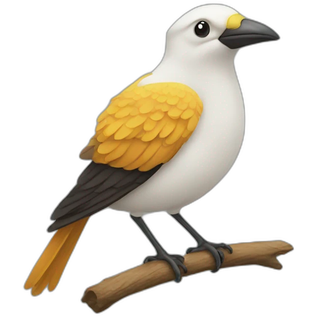 Reverse bird emoji