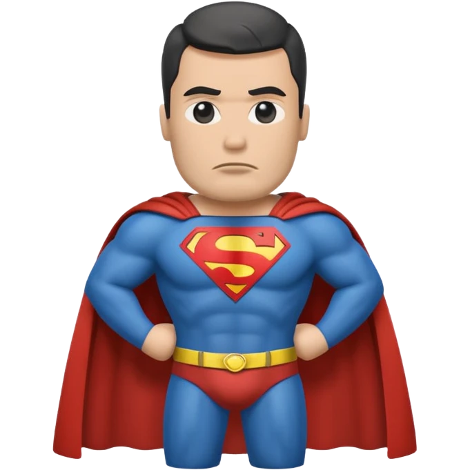 a moai emoji with a superman cape with the original face or the moai emoji with a super man saving people vibe like the superman there is some man waiting in the sky meme but the moai emoji