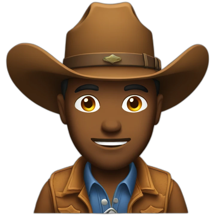 Cowboy on pc emoji