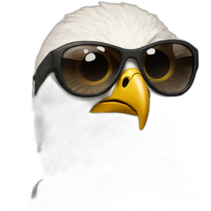 falcon in sunglasses emoji