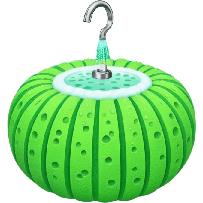 Shower loofah  emoji