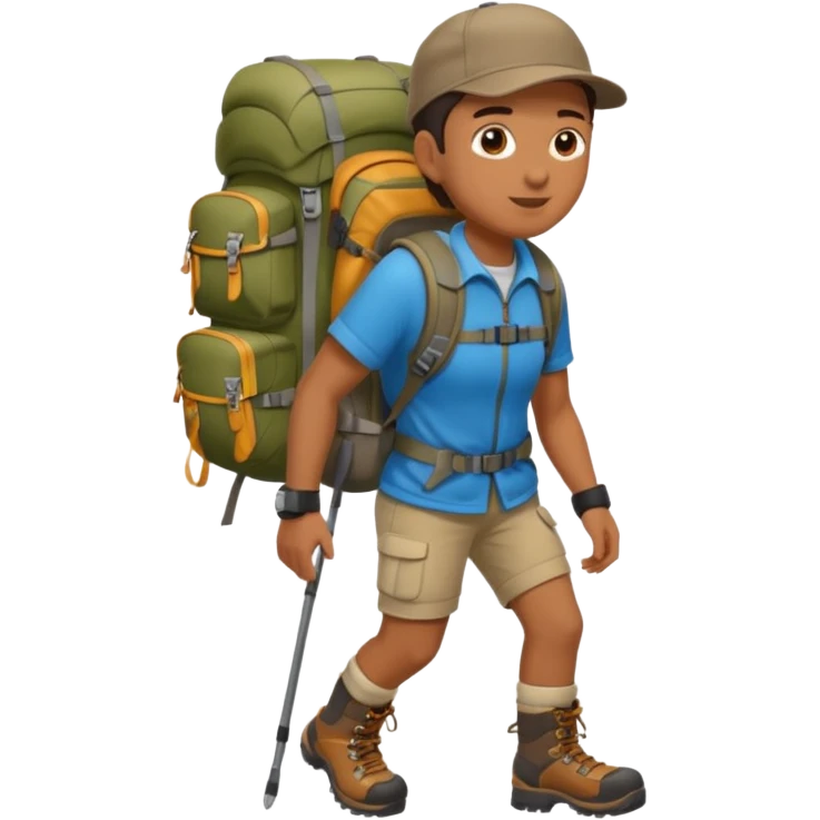 Hiker emoji