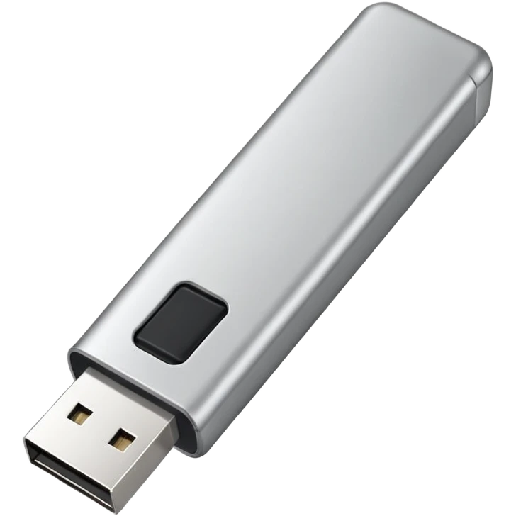 USB flash drive emoji