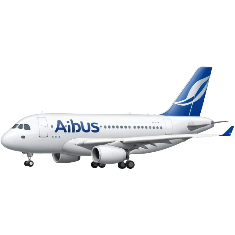 and now i want a Airbus A318 with no livery not even a airbus text and the tail logo but just a plane emoji