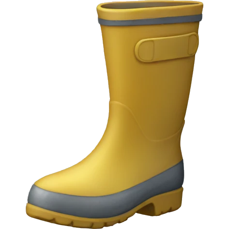 Rainboot emoji