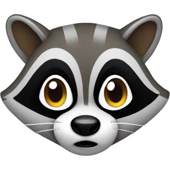 Hacking raccoon emoji