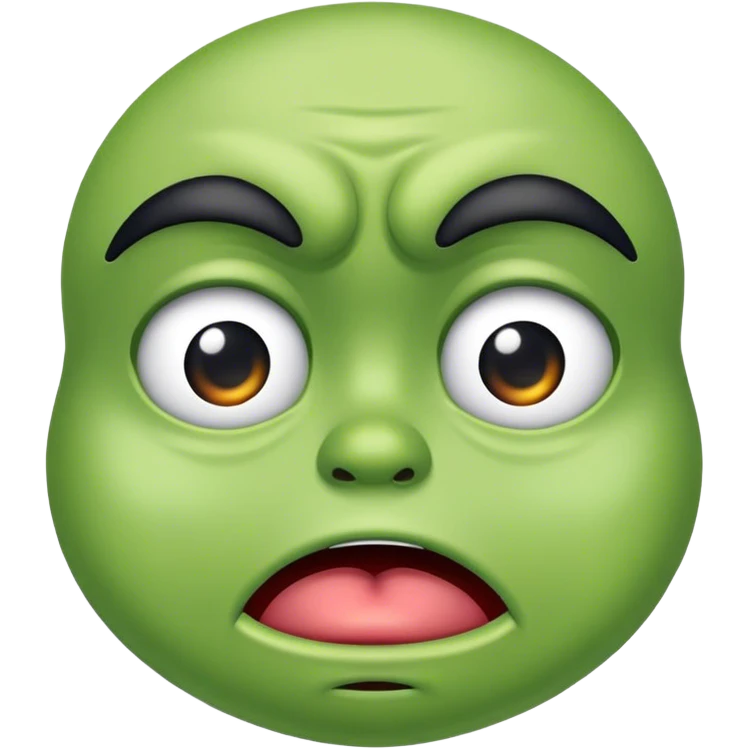 Face of disgust emoji