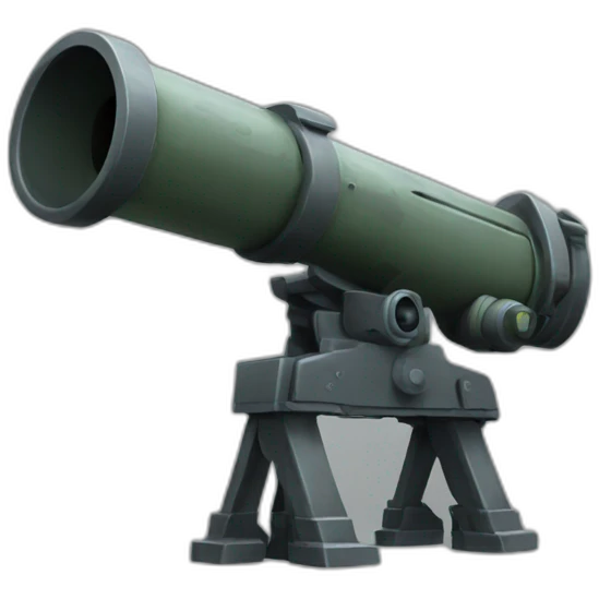 A sentry gun emoji