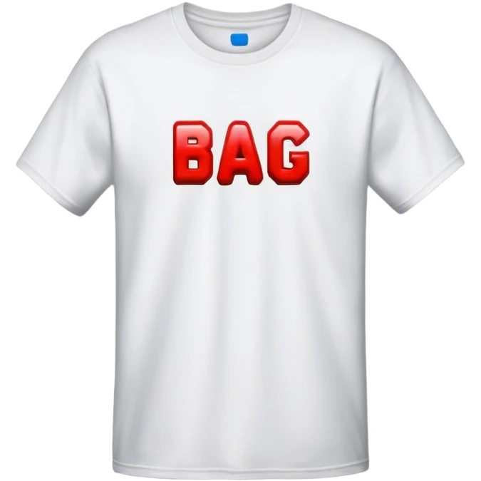 Create a t shirt that reads hit da back  emoji