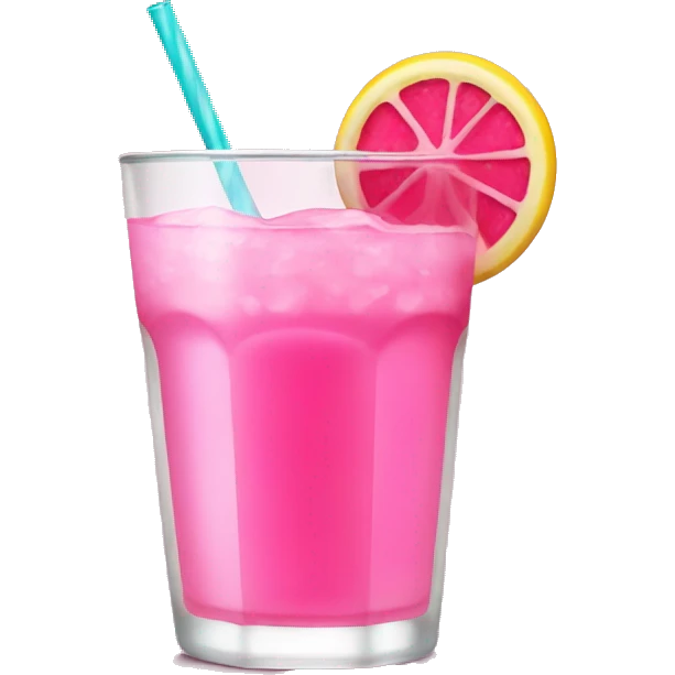 pink drink emoji
