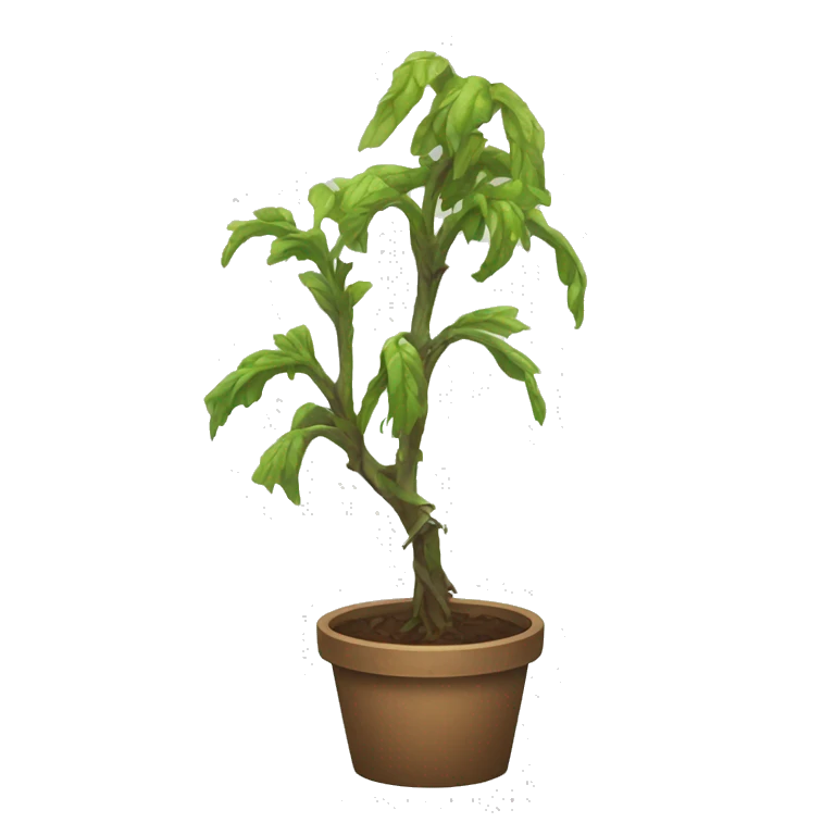 withered plant emoji