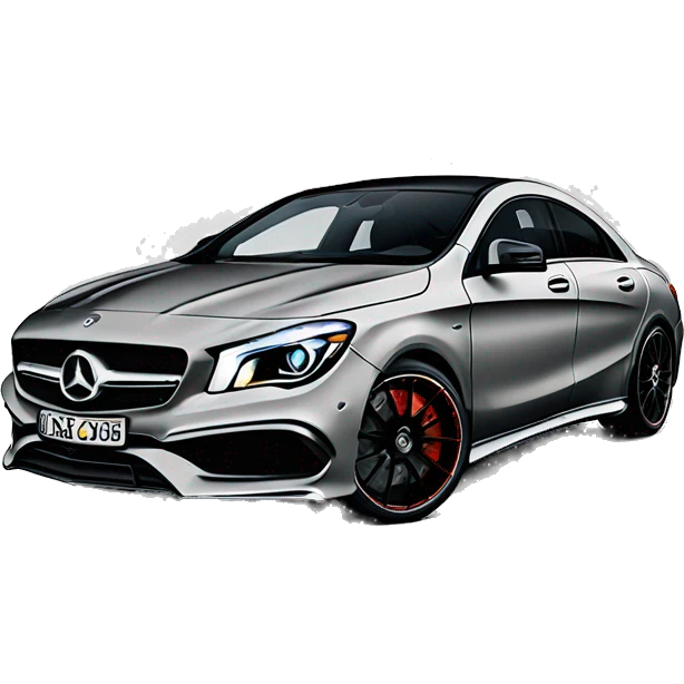 mercedes amg cla 45 4matic emoji