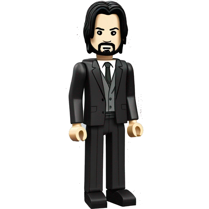 KEANU REEVES lego full body emoji