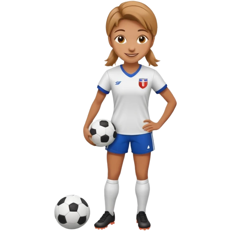 woman soccer player emoji