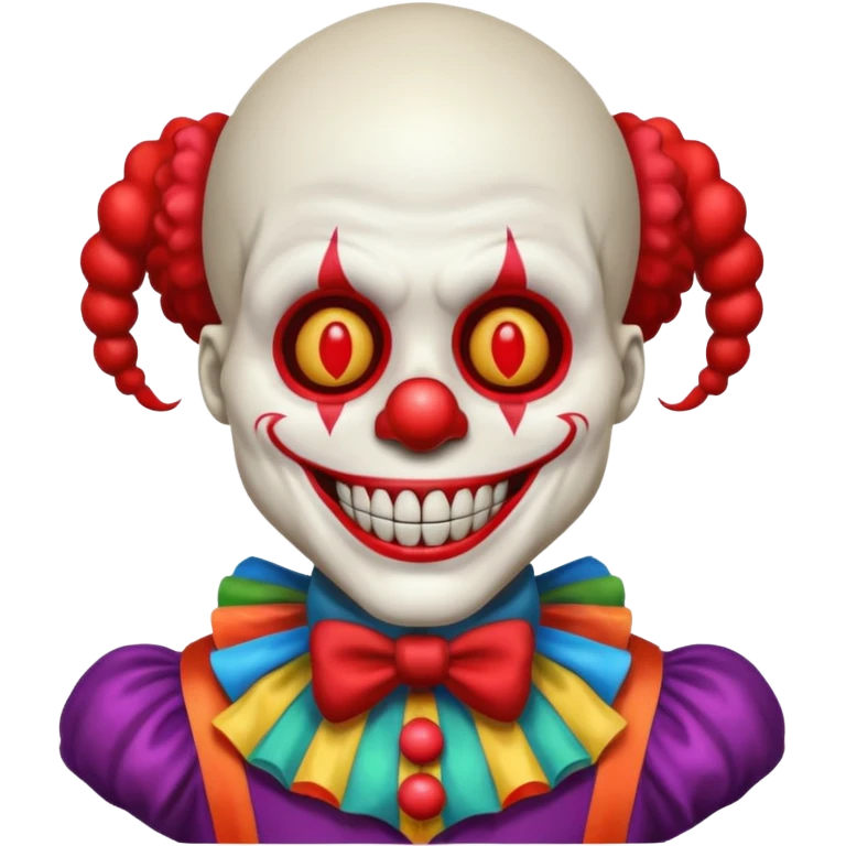 skeleton clown emoji