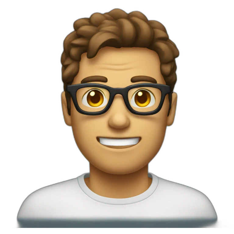 Spamton con gafas emoji